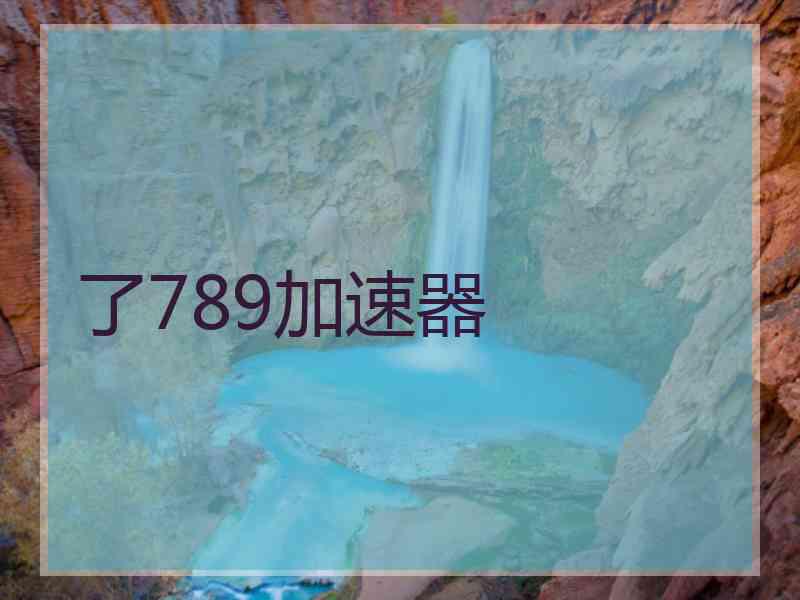 了789加速器