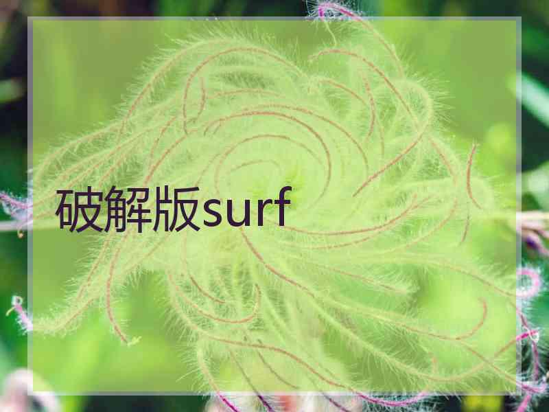 破解版surf