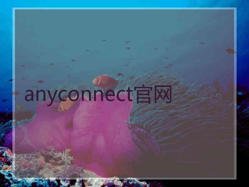 anyconnect官网