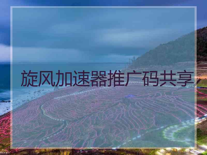 旋风加速器推广码共享