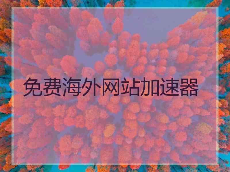 免费海外网站加速器