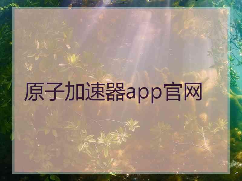 原子加速器app官网