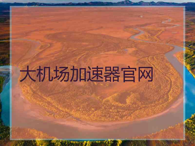 大机场加速器官网