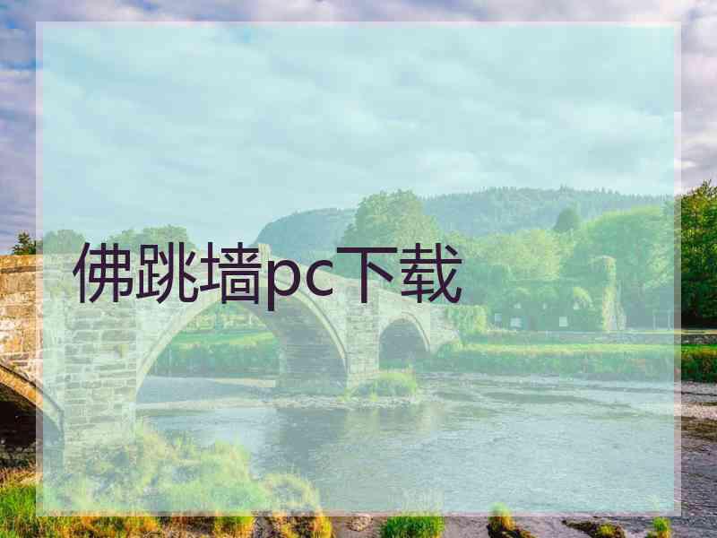 佛跳墙pc下载