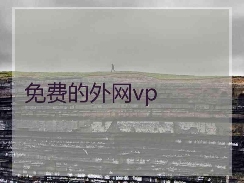 免费的外网vp