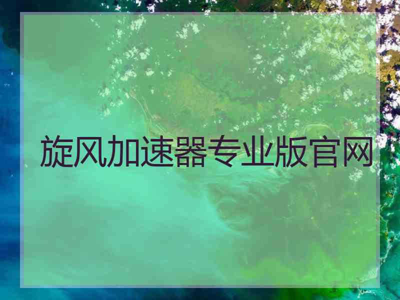 旋风加速器专业版官网