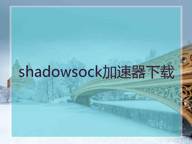 shadowsock加速器下载