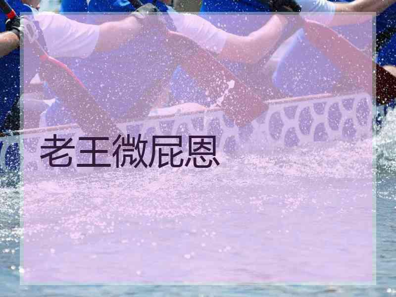 老王微屁恩