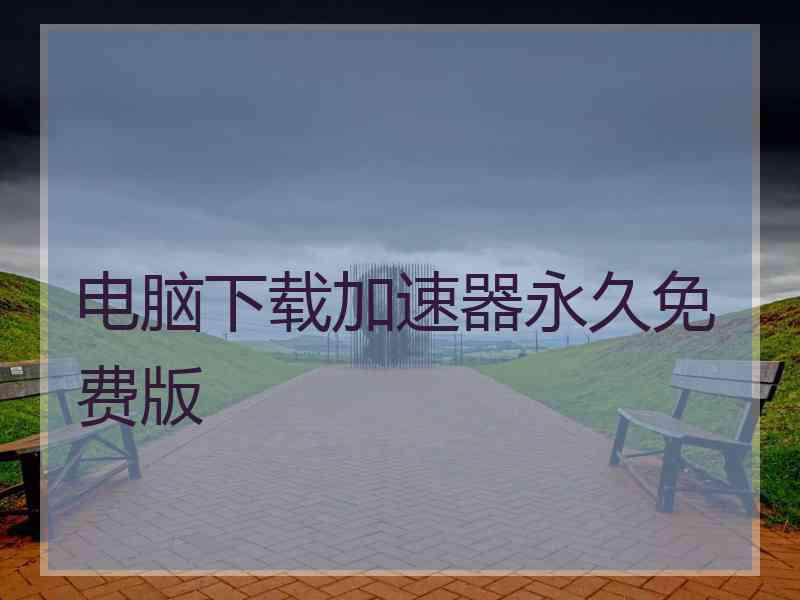 电脑下载加速器永久免费版
