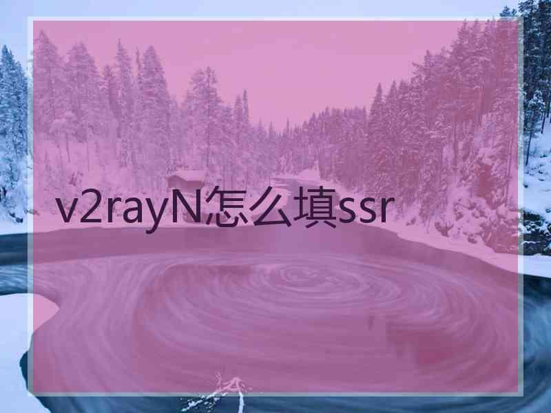 v2rayN怎么填ssr