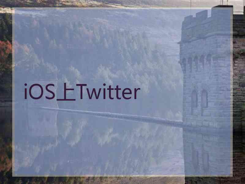iOS上Twitter