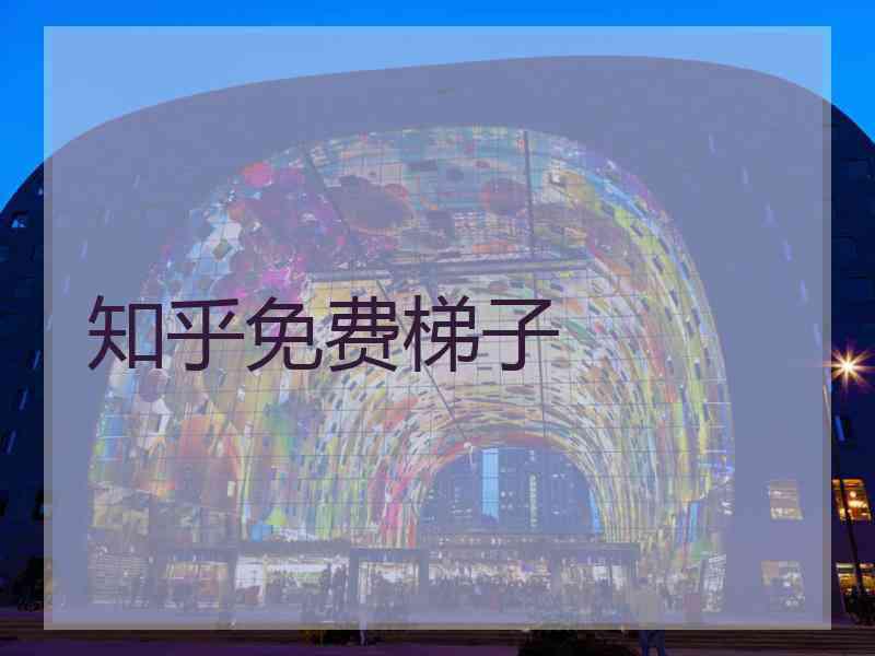 知乎免费梯子
