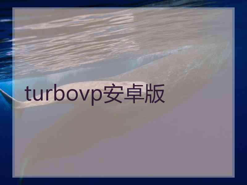 turbovp安卓版
