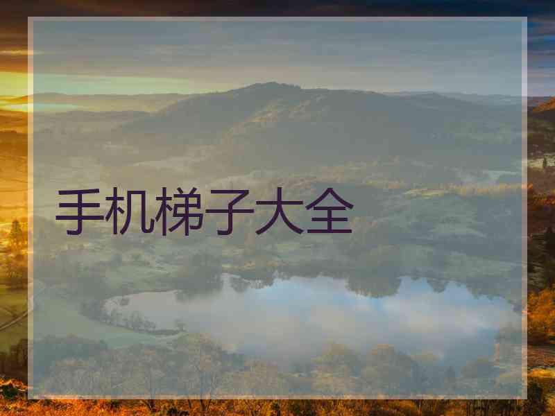 手机梯子大全