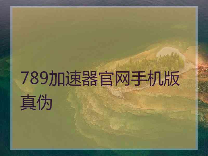 789加速器官网手机版真伪