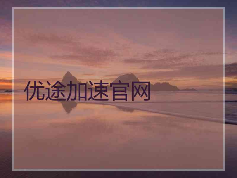 优途加速官网