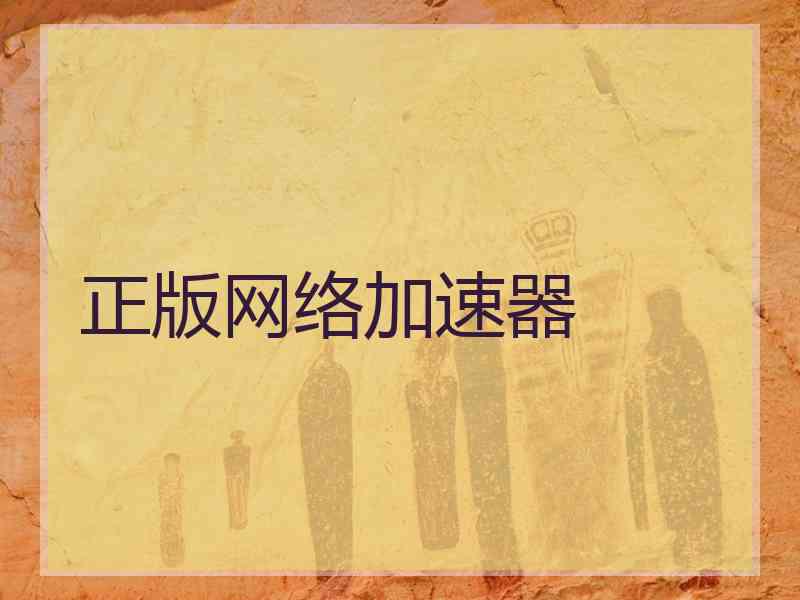 正版网络加速器