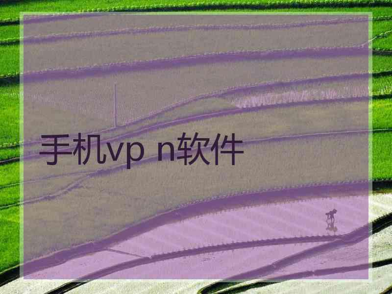 手机vp n软件