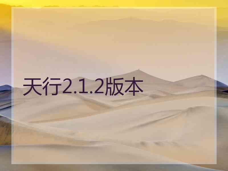 天行2.1.2版本