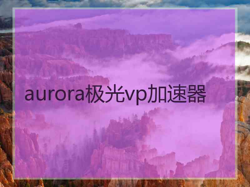 aurora极光vp加速器