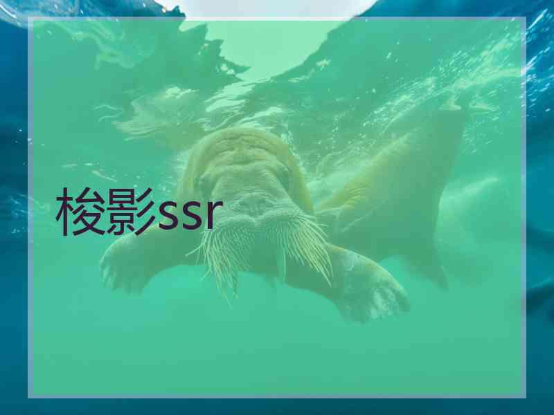 梭影ssr