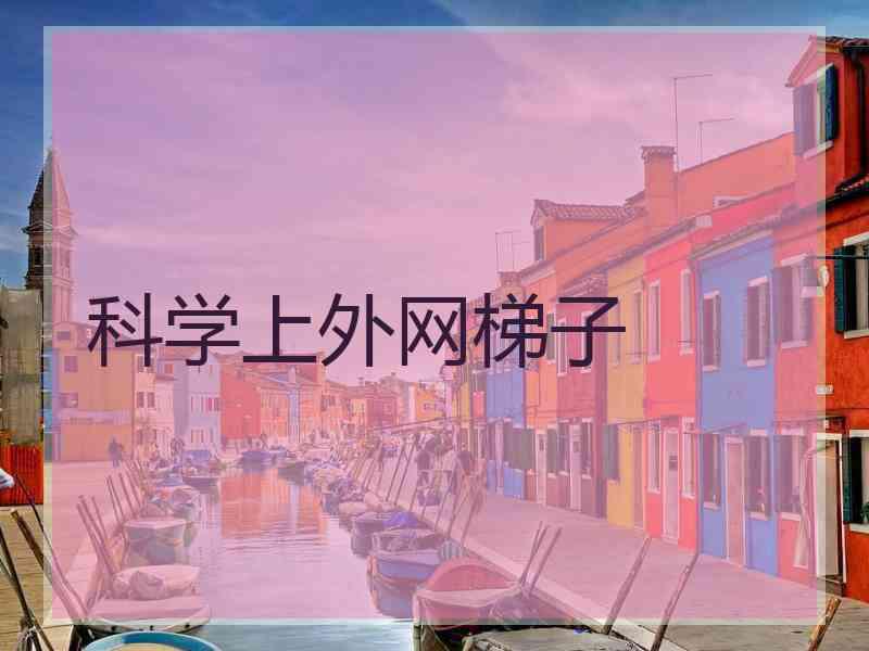 科学上外网梯子