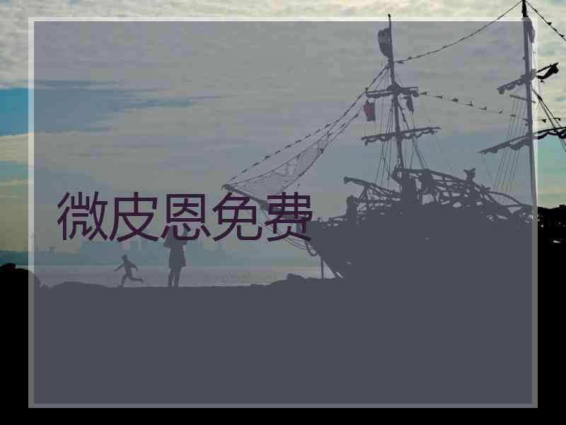 微皮恩免费