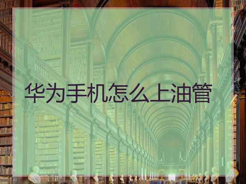 华为手机怎么上油管