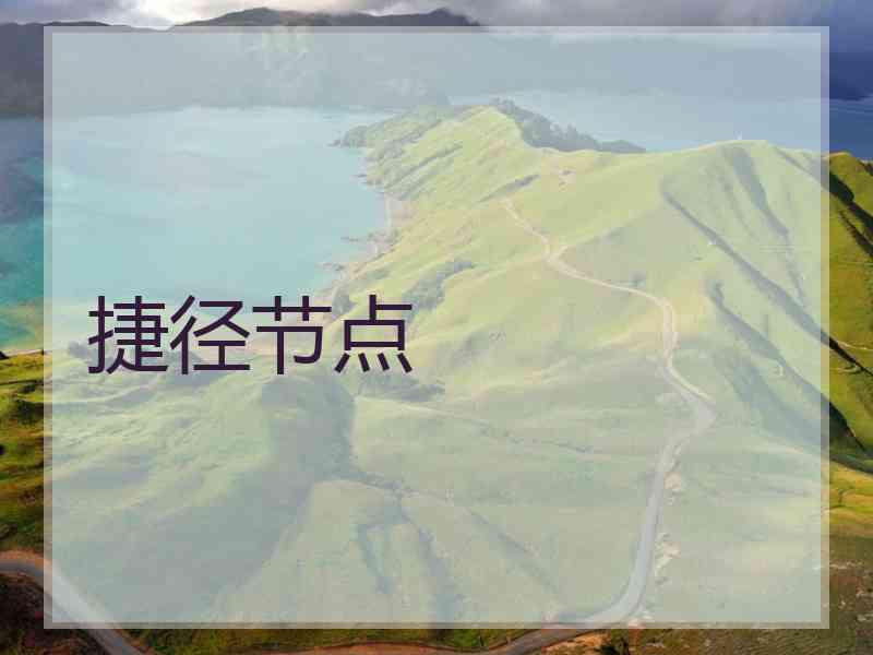 捷径节点