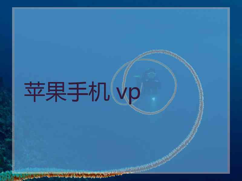 苹果手机 vp