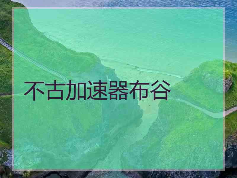 不古加速器布谷