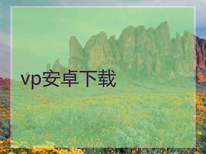 vp安卓下载