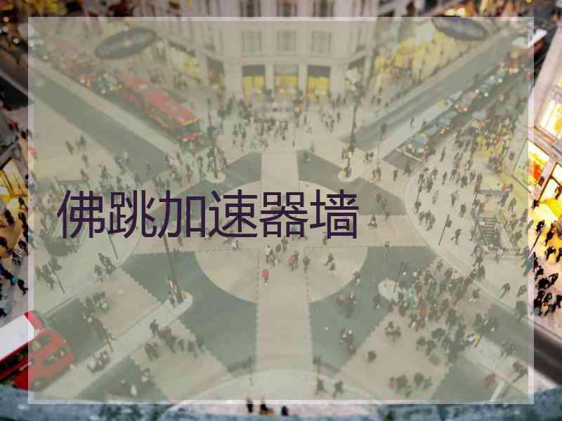 佛跳加速器墙