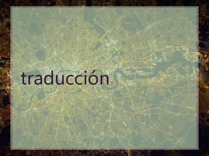 traducción